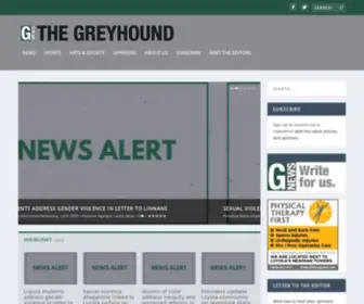 Thegreyhound.org(Thegreyhound) Screenshot