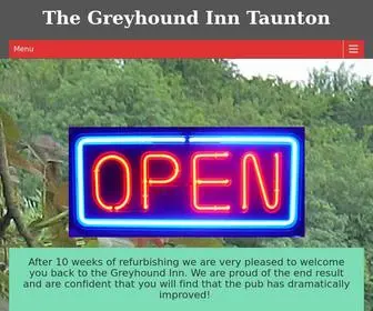 Thegreyhoundinntaunton.co.uk(Thegreyhoundinntaunton) Screenshot