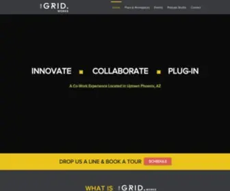 Thegrid.works(Home) Screenshot