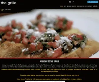 Thegrille.ca(The Grille Restaurant & Bar) Screenshot