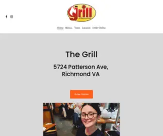 Thegrillrva.com(The Grill) Screenshot