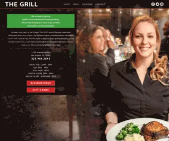 Thegrillsa.com(The Grill) Screenshot