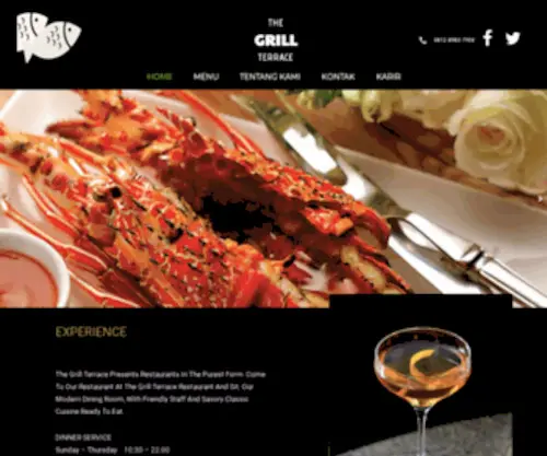 Thegrillterrace.com(The Grill Terrace) Screenshot