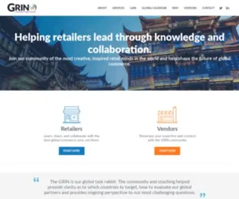 Thegrinlabs.com(Global Retail Insights Network) Screenshot