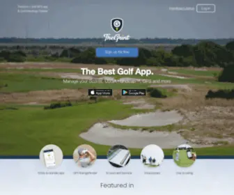 Thegrint.com(Golf GPS and Handicap Tracker) Screenshot