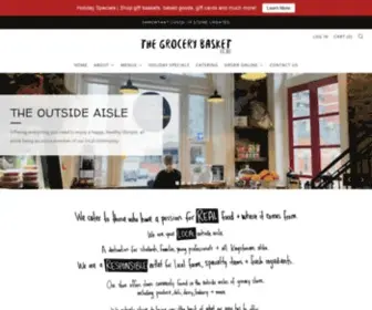 Thegrocerybasket.ca(The Grocery Basket) Screenshot