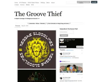 Thegroovethief.com(The Groove Thief) Screenshot