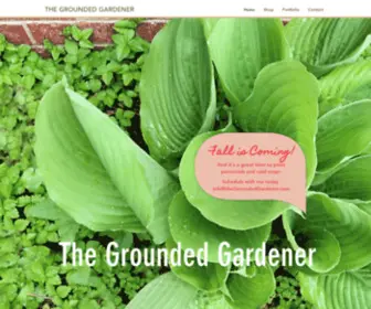 Thegroundedgardener.com(Online Plant Orders) Screenshot