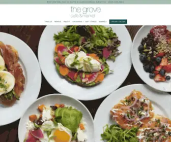 Thegrovecafemarket.com(The Grove Cafe & Market) Screenshot