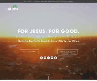 Thegrovechurch.net(The Grove Church) Screenshot