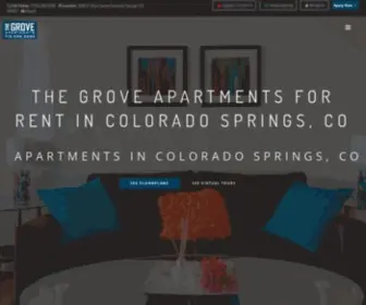 Thegrovecosprings.com(The Grove) Screenshot