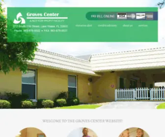 Thegrovescenter.com(The Groves Center) Screenshot