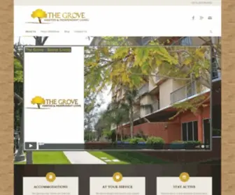 Thegroveseniorliving.com(The Grove) Screenshot