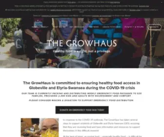 Thegrowhaus.org(The GrowHaus) Screenshot