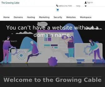 Thegrowingcable.com(Websites Built Right) Screenshot