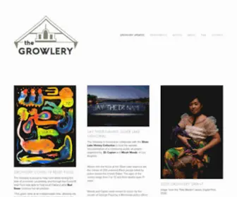 Thegrowlery.org(The Growlery) Screenshot