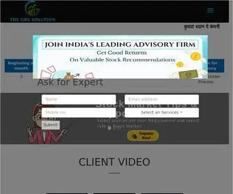 Thegrssolution.com(Best Intraday Tips) Screenshot