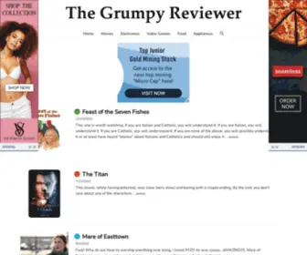 Thegrumpyreviewer.com(The Grumpy Reviewer) Screenshot