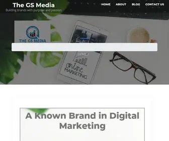 Thegsmedia.com(Building brands with purpose and passion) Screenshot