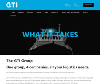 Thegtigroup.com(GTI Group) Screenshot