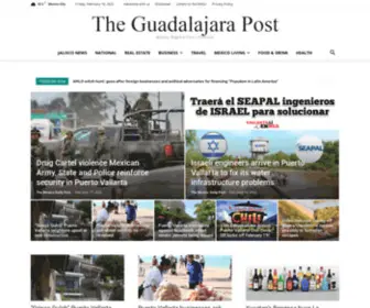 Theguadalajarapost.com(The Guadalajara Post) Screenshot