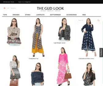 Thegudlook.com(Online Shopping India) Screenshot