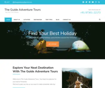 Theguidetours.com(The Guide Adventure Tours) Screenshot