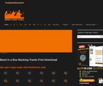 Theguitarband.com(RealTracks Only) Screenshot