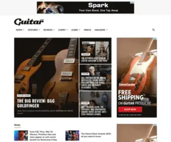 Theguitarmagazine.com(All Things Guitar) Screenshot