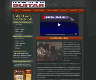 Theguitarworkshop.com(Theguitarworkshop) Screenshot