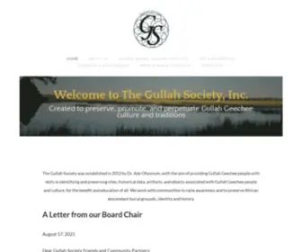 Thegullahsociety.com(Gullah Society) Screenshot