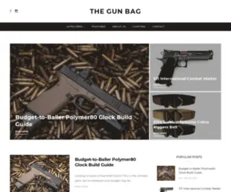 Thegunbag.com(Digital Magazine for Firearm Enthusiasts) Screenshot