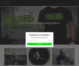 Theguncleaners.com(HomeThe Gun Cleaners) Screenshot