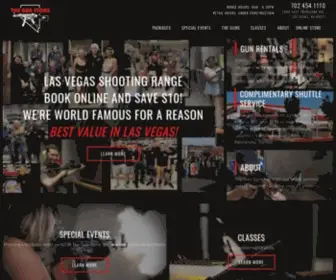 Thegunstorelasvegas.com(Las Vegas Shooting Range) Screenshot