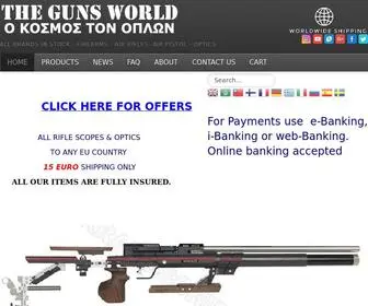 Thegunsworld.com(Buy rifle scopes) Screenshot