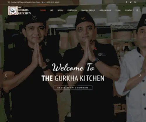 Thegurkhaskitchen.com(The Gurkha Kitchen) Screenshot