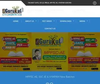 Thegurukul.org.in(Best SSC JE Coaching in Bhopal) Screenshot