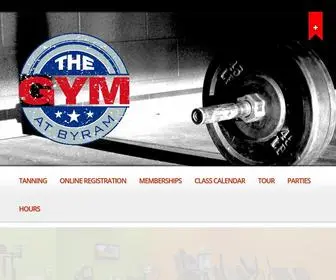 Thegymatbyram.com(The Gym at Byram) Screenshot