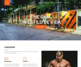 Thegym.com.mx(The GYM) Screenshot