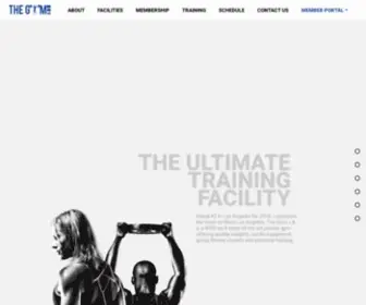 Thegymla.com(THE GYM) Screenshot