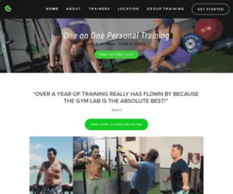 Thegymlab.com(The Gym Lab) Screenshot