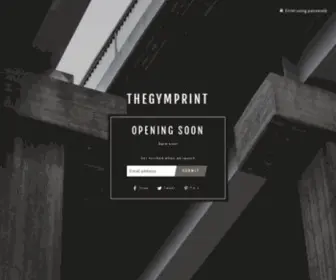 Thegymprint.com(TheGymPrint) Screenshot