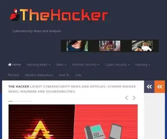 Thehacker.co(The Hacker) Screenshot