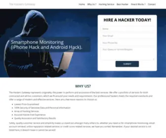 Thehackersgateway.com(Thehackersgateway) Screenshot