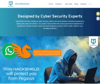 Thehackshield.com(Skynet Softtech Private Limited) Screenshot