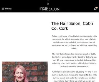 Thehairsalon.ie(The Hair Salon) Screenshot