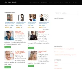 Thehairstylish.com(Hairstyles and Haircuts in 2021) Screenshot
