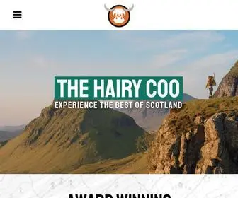 Thehairycoo.com(Scotland Tours) Screenshot