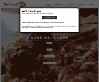 Thehalalspot.net(Quality halal food) Screenshot