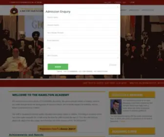 Thehamiltonacademy.com(Best School in Lucknow) Screenshot